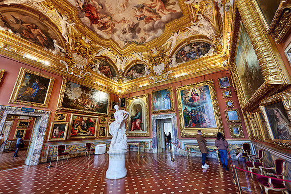interior view of Palazzo Pitti
