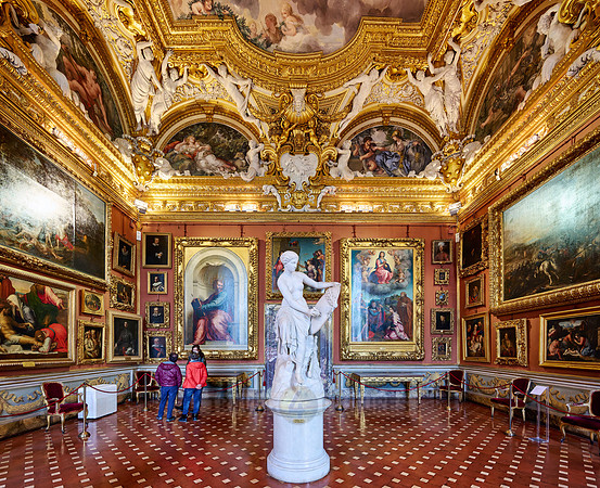 interior view of Palazzo Pitti