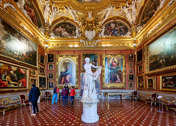 interior view of Palazzo Pitti