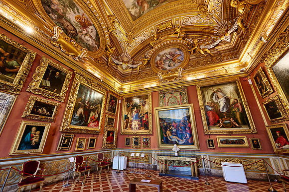 interior view of Palazzo Pitti