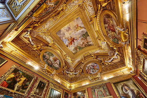 interior view of Palazzo Pitti