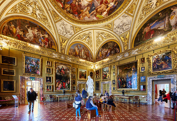 interior view of Palazzo Pitti