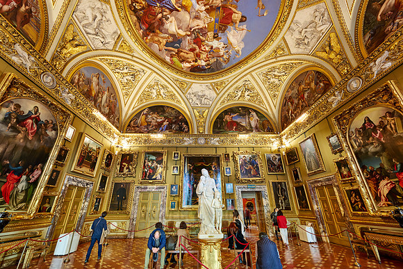 interior view of Palazzo Pitti