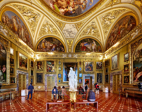 interior view of Palazzo Pitti
