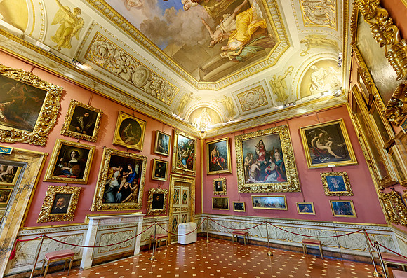 interior view of Palazzo Pitti