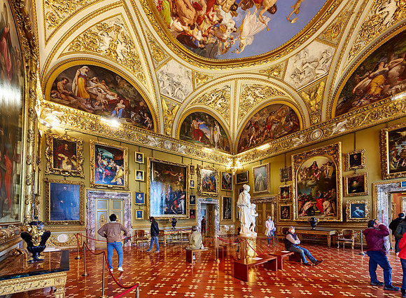 interior view of Palazzo Pitti