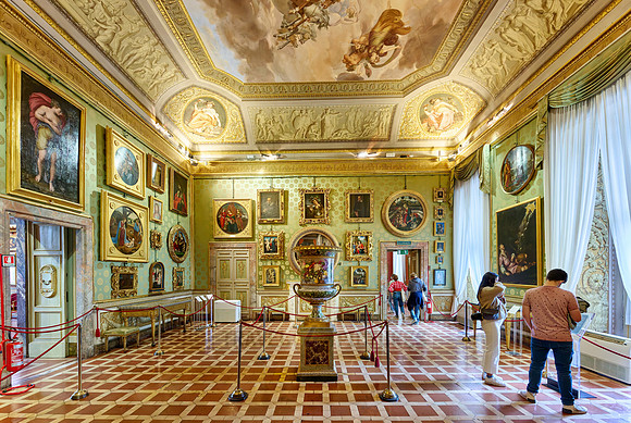interior view of Palazzo Pitti