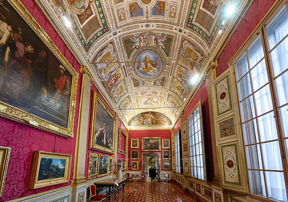 interior view of Palazzo Pitti