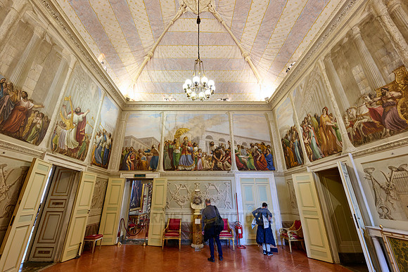 interior view of Palazzo Pitti