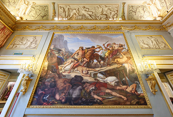 interior view of Palazzo Pitti