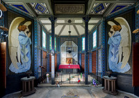 interior shot of Church of the Holy Spirit in Javorca