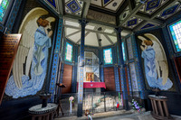 interior shot of Church of the Holy Spirit in Javorca