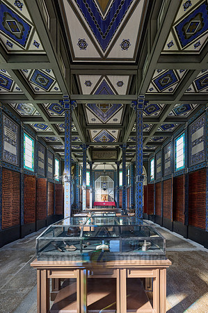 interior shot of Church of the Holy Spirit in Javorca