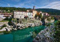 cityscape of Kanal ob Soci