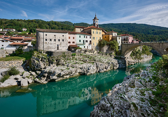 cityscape of Kanal ob Soci