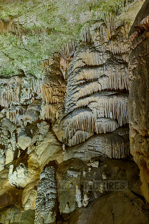 Dripstone column in Postojna Caves