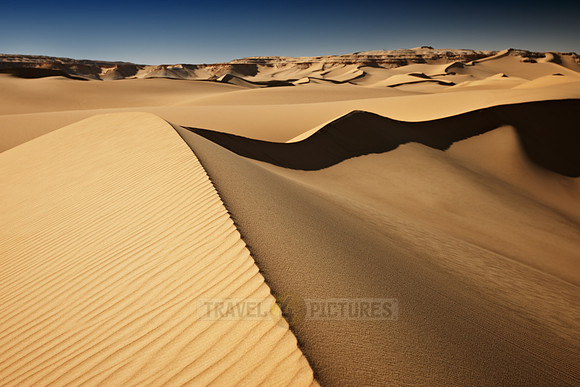 desert landscape with sand dunes