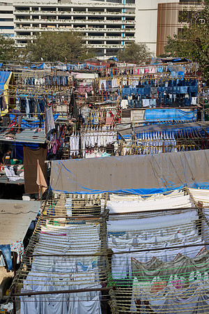 Dhobi Ghat is an open air laundry, Mahalaxmi Dhobi Ghat