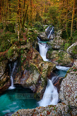 Sunik waterfall, Triglav National Park