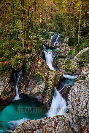 Sunik waterfall, Triglav National Park