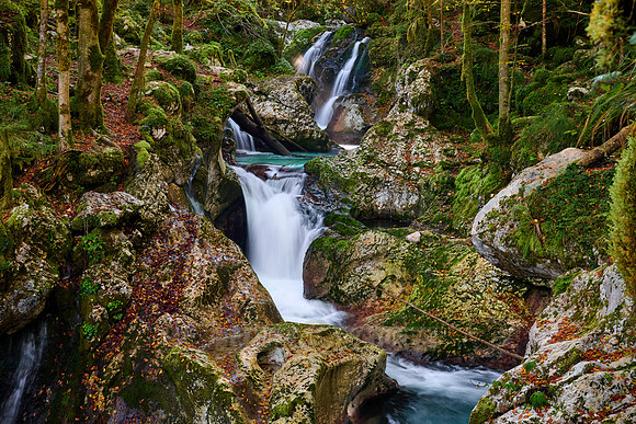 Sunik waterfall, Triglav National Park