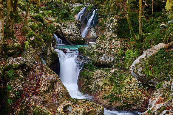 Sunik waterfall, Triglav National Park