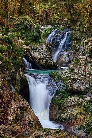 Sunik waterfall, Triglav National Park