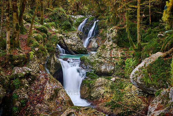Sunik waterfall, Triglav National Park