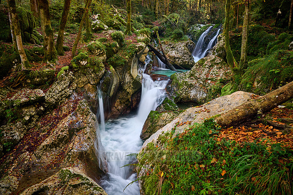 Sunik waterfall, Triglav National Park