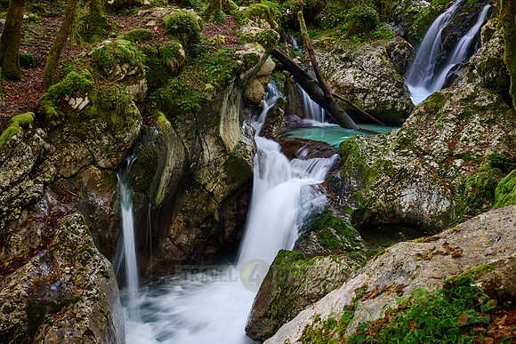 Sunik waterfall, Triglav National Park
