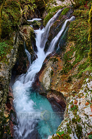 Sunik waterfall, Triglav National Park