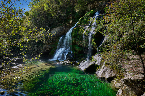 Virje waterfall, Slap Virje