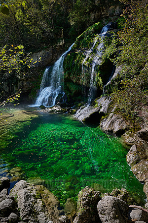 Virje waterfall, Slap Virje