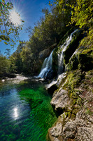 Virje waterfall, Slap Virje