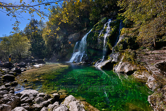 Virje waterfall, Slap Virje