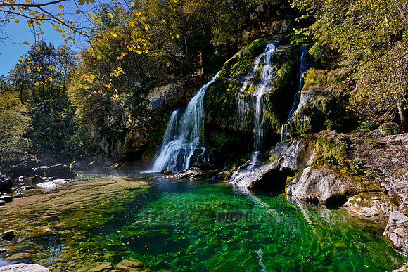 Virje waterfall, Slap Virje