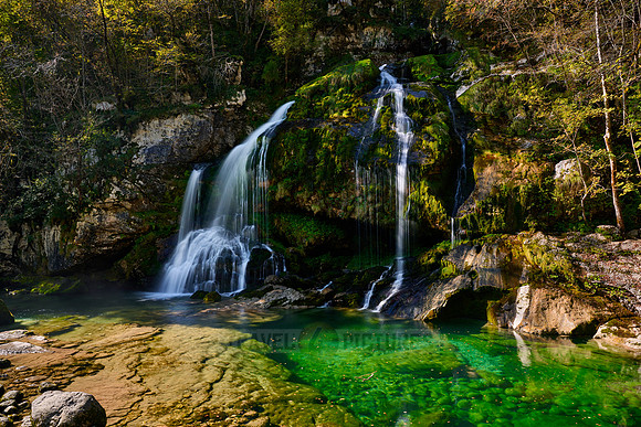Virje waterfall, Slap Virje