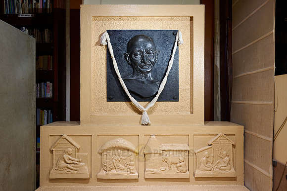 interior shot of Gandhi Museum