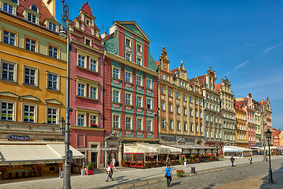Market Square or Ryneck of Wroclaw