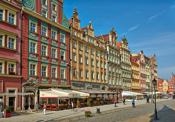 Market Square or Ryneck of Wroclaw
