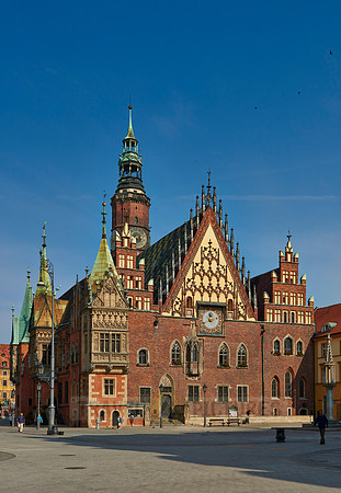 historical City hall of Wroclaw