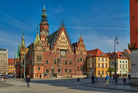historical City hall of Wroclaw