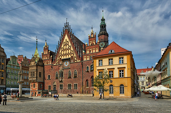 historical City hall of Wroclaw