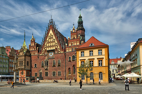 historical City hall of Wroclaw
