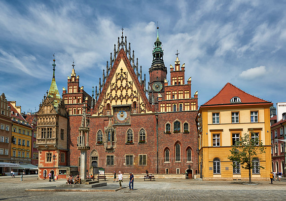 historical City hall of Wroclaw