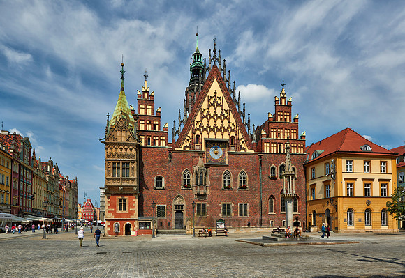historical City hall of Wroclaw