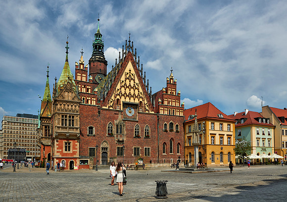 historical City hall of Wroclaw