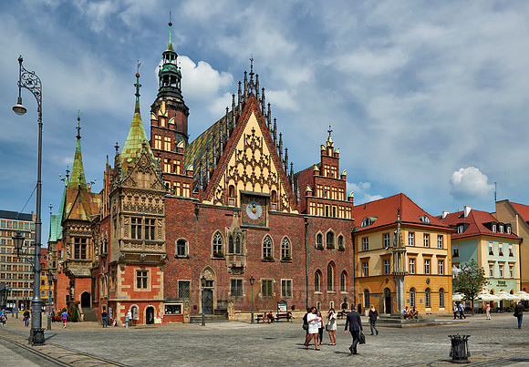 historical City hall of Wroclaw
