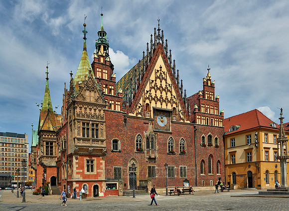 historical City hall of Wroclaw