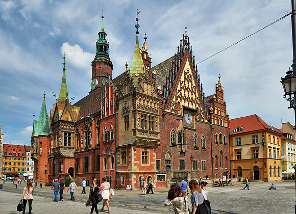 historical City hall of Wroclaw